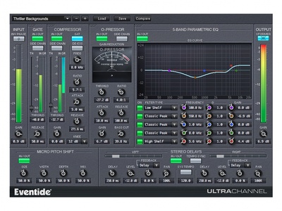 Eventide UltraChannel garso efektų programinė įranga  