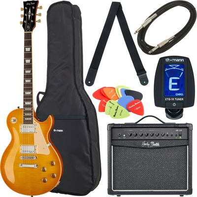 Harley Benton SC-450Plus LD Vintage komplektas elektrinei gitarai