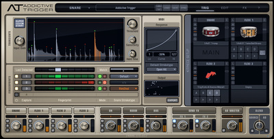 XLN Audio Addictive Trigger virtualus instrumentas ir samplai