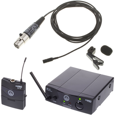 AKG WMS 40 Mini BodymiKeB ISM2 Set belaidis mikrofonas su segamu mikrofonu