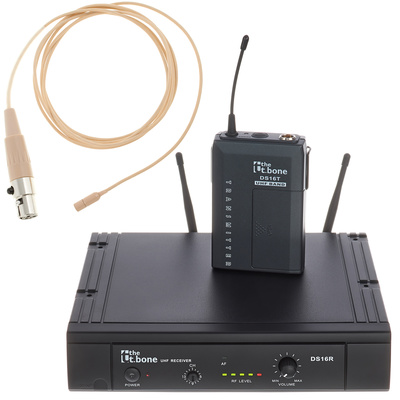 the t.bone TWS 16 BodymiKeT 821 MHz segamas belaidis mikrofonas