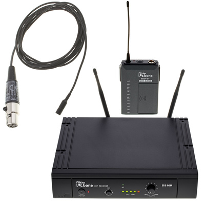 the t.bone TWS 16 BodymiKeB 600 MHz segamas belaidis mikrofonas