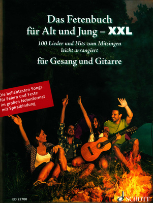 Schott Fetenbuch Gesang/Gitarre XXL