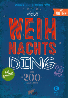 Edition Dux Das Weihnachts-Ding mit Noten natų knyga