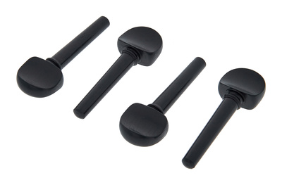 Roth & Junius Violin Pegs Std. Ebo. 4/4 Med. smuiko kuoliukai