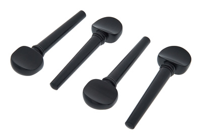 Roth & Junius Cello Pegs Std. Ebony 1/2 Med. violončelės stygų kuoliukai