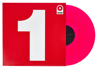 Serato 12" Single Control Vinyl-Red timecode vinilas