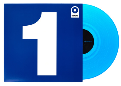 Serato 12" Single Control Vinyl-Blue laikmeninė plokštelė