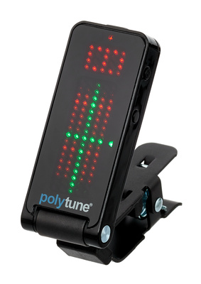 tc electronic PolyTune Clip Black gitarų/bosinių gitarų derintuvas