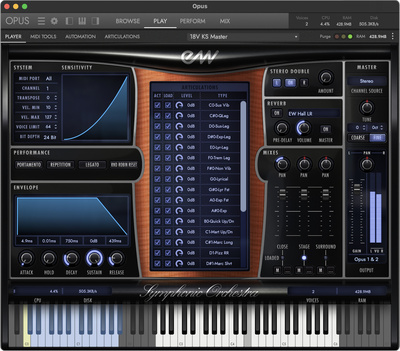 EastWest Symphonic Orchestra Platinum virtualūs instrumentai