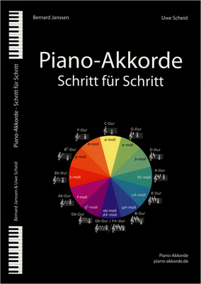 Learning Chords Piano Akkorde akordų knyga