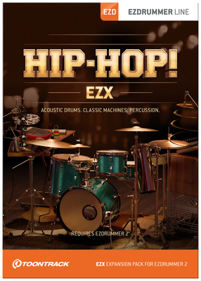 Toontrack EZX HipHop! garsų biblioteka