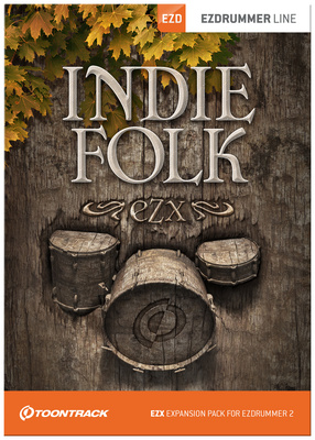 Toontrack EZX Indie Folk garsų biblioteka