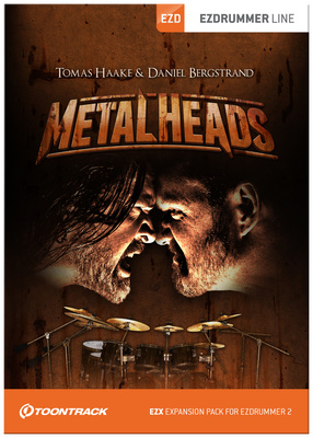 Toontrack EZX Metalheads garsų biblioteka  