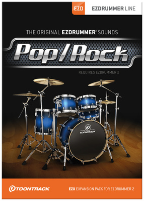 Toontrack EZX Pop/Rock garsų biblioteka