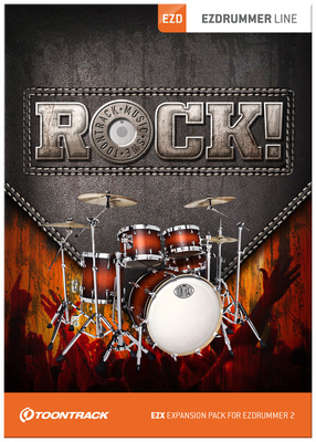 Toontrack EZX Rock! garsų biblioteka