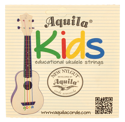 Aquila Kids Multi Color ukulelės stygos