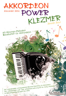 Purzelbaum Verlag Akkordeon Power Klezmer akordeono natų knyga