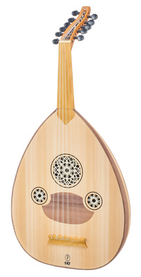 Saz 166-CK Turkish Oud Walnut turkiška liutnia
