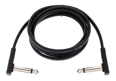 Rockboard Flat Patch Cable Black 100 cm instrumentinis laidas