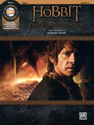 Alfred Music Publishing Hobbit Trilogy smuiko natų knyga