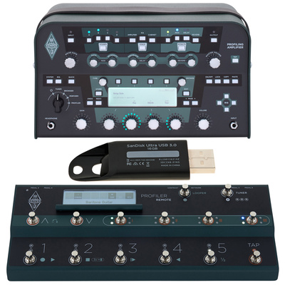 Kemper Profiling Amp PowerHead Bundle gitarų stiprintuvo galva