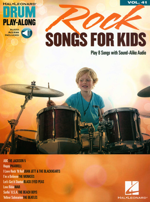 Drum Play-Along: Rock f.Kids