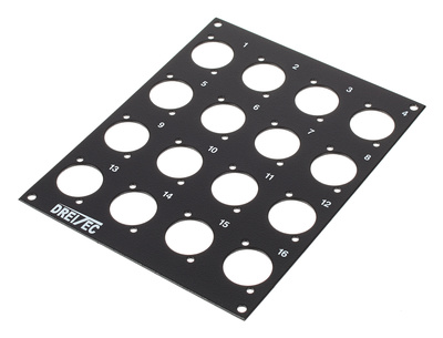pro snake Front Panel 4HE x 2BE analoginė scenos dėžutė