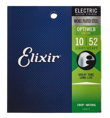 Elixir Optiweb 19077 Light/Heavy elektrinės gitaros stygos