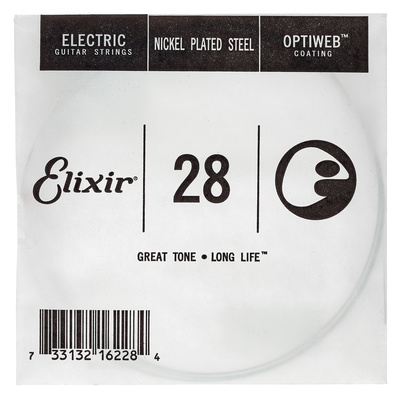 Elixir 0.28 Optiweb pavienė gitaros styga