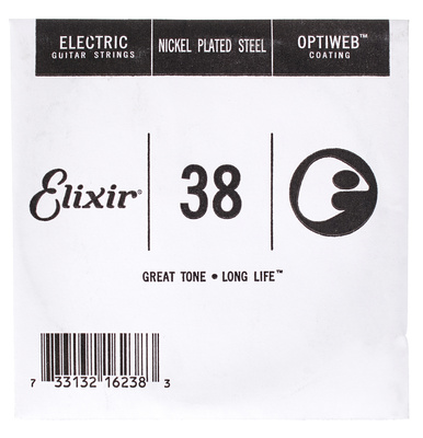 Elixir 0.38 Optiweb pavienė gitaros styga
