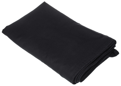 Stairville Skirt 160g/m² 10.0x1.0m Bk paruoštas naudojimui moltonas