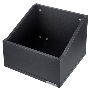Glorious Record Box Advanced black 110 vinilinių plokštelių dėžė  