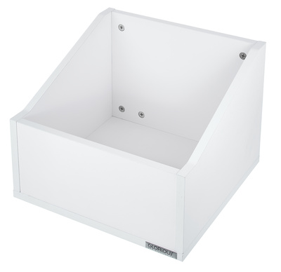 Glorious Record Box Advanced white 110 vinilo laikymo dėžė