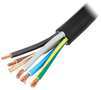 pro snake RubberCable H07RN-F 5x4,0 mm² maitinimo laidas