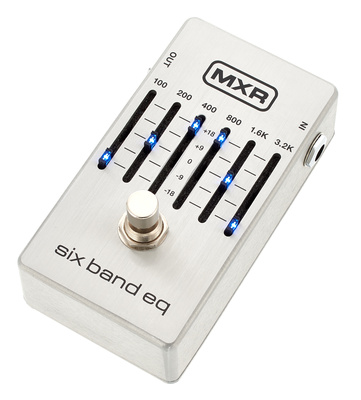MXR 6 Band Equalizer Silver ekvalaizerio pedalas