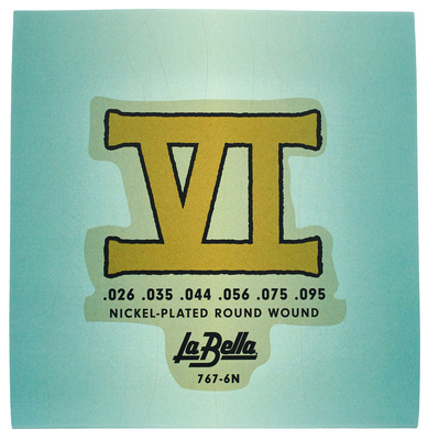 La Bella 767-6N Bass VI elektrinės bosinės gitaros styga