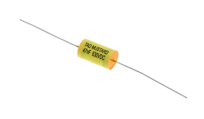 TAD Capacitor 47nF 630VDC Mustard gitarų kondensatorius