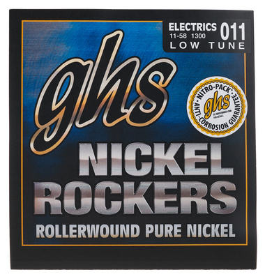 GHS Nickel Rockers Low Tune elektrinės gitaros styga