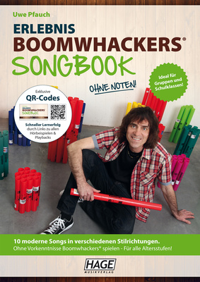 Hage Musikverlag Erlebnis Boomwhackers dainų knyga