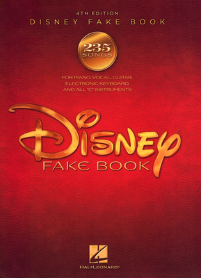 Hal Leonard Disney Fake Book 4th Edition improvizacijos knyga  