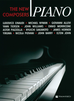 Volonte & Co The New Composers Piano fortepijono dainų knyga
