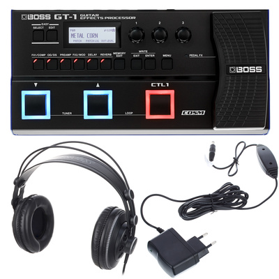 Boss GT-1 gitaros multiefektas pe komplektas