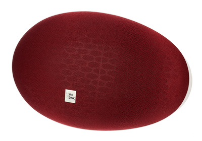 B-Stock, the box Oval 6 Red, 2-Wege Kleinlautsprecher, 320 Watt (Peak), 2x 3"" Tweeter, 1x 6"" Bass, 3x M8 Flugpunkt, inkl. Wanhalter,