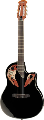 Harley Benton HBO-850 Classic Black akustinė roundback gitara