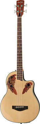 Harley Benton HBO-850 Bass Natural keturstygė akustinė bosinė gitara