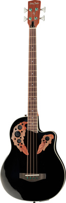 Harley Benton HBO-850 Bass Black keturstygė akustinė bosinė gitara