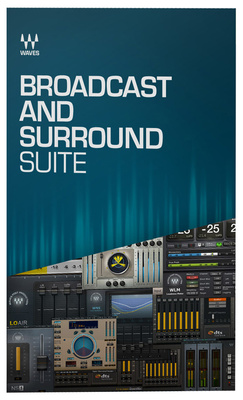 Waves Broadcast and Surround Suite garso ir efektų priedai