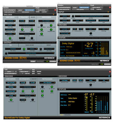 Neyrinck SoundCode For Dolby Digital 2 garso programinė įranga