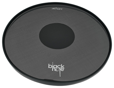 B-Stock, Rtom 22"" BD Black Hole Practice Pad, für Bass Drums, reduziert die Eigenlautstärke des Schlagzeugs um bis zu 80%, Grundsound der Trommel
